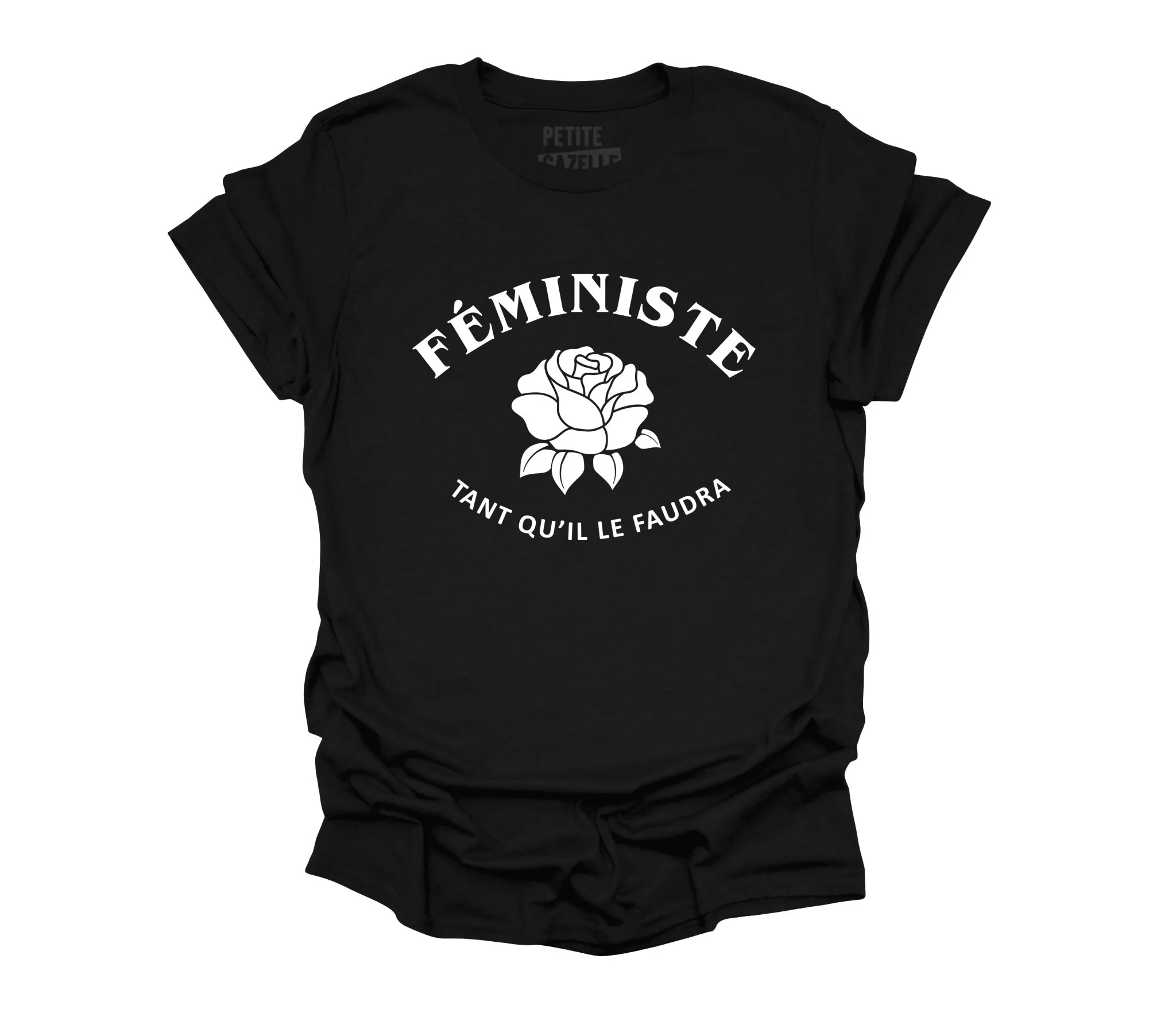 TSHIRT COL ROND | Féministe tant qu'il le faudra