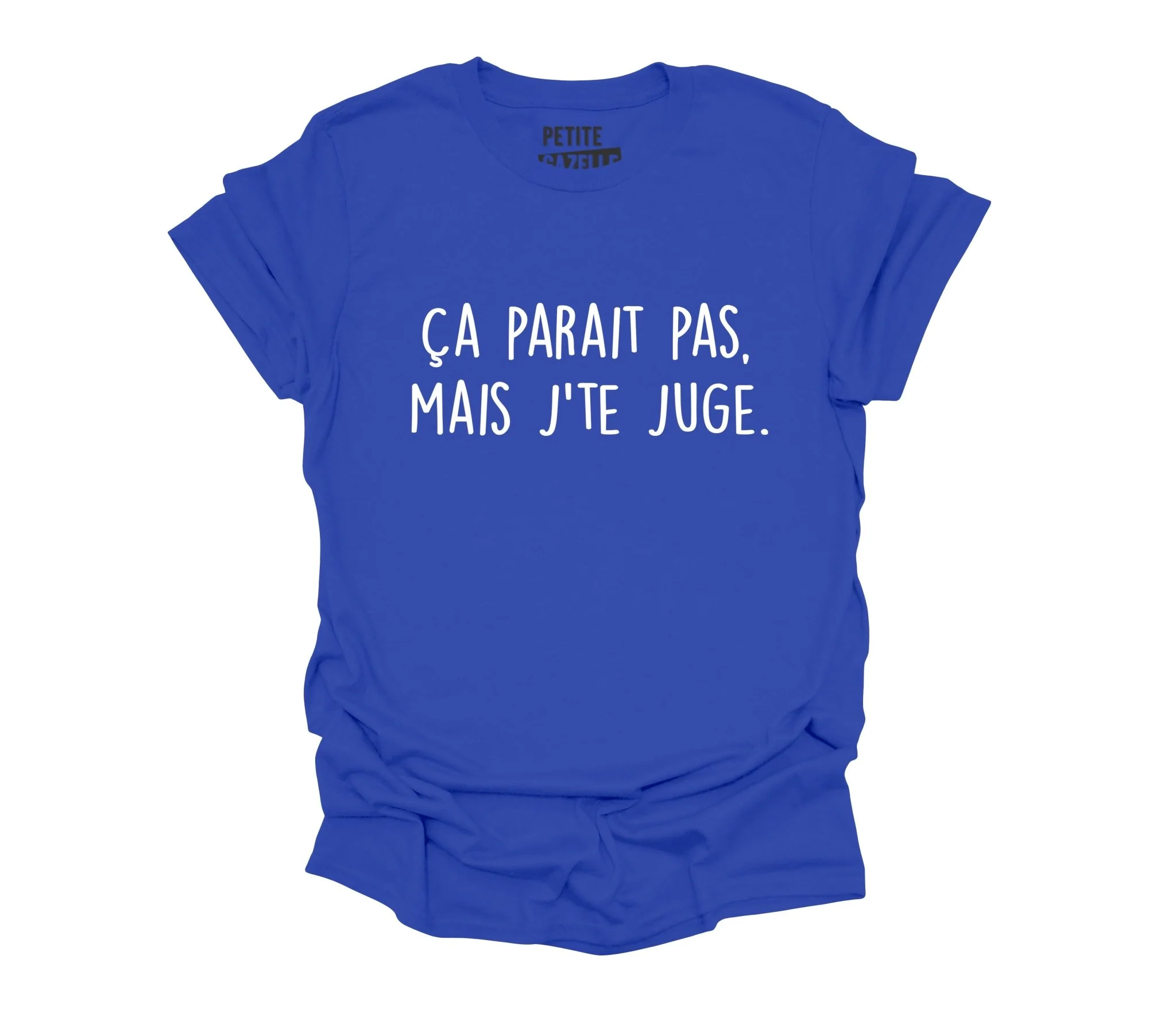 TSHIRT COL ROND | Ça parait pas mais j'te juge – Image 4