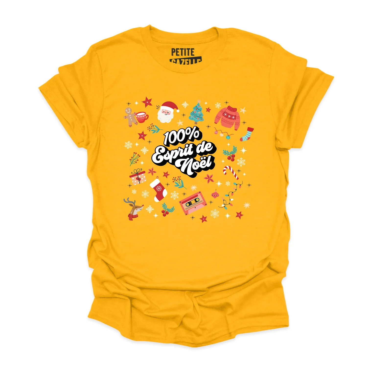 T-SHIRT COL ROND | 100% Esprit de Noël – Image 2