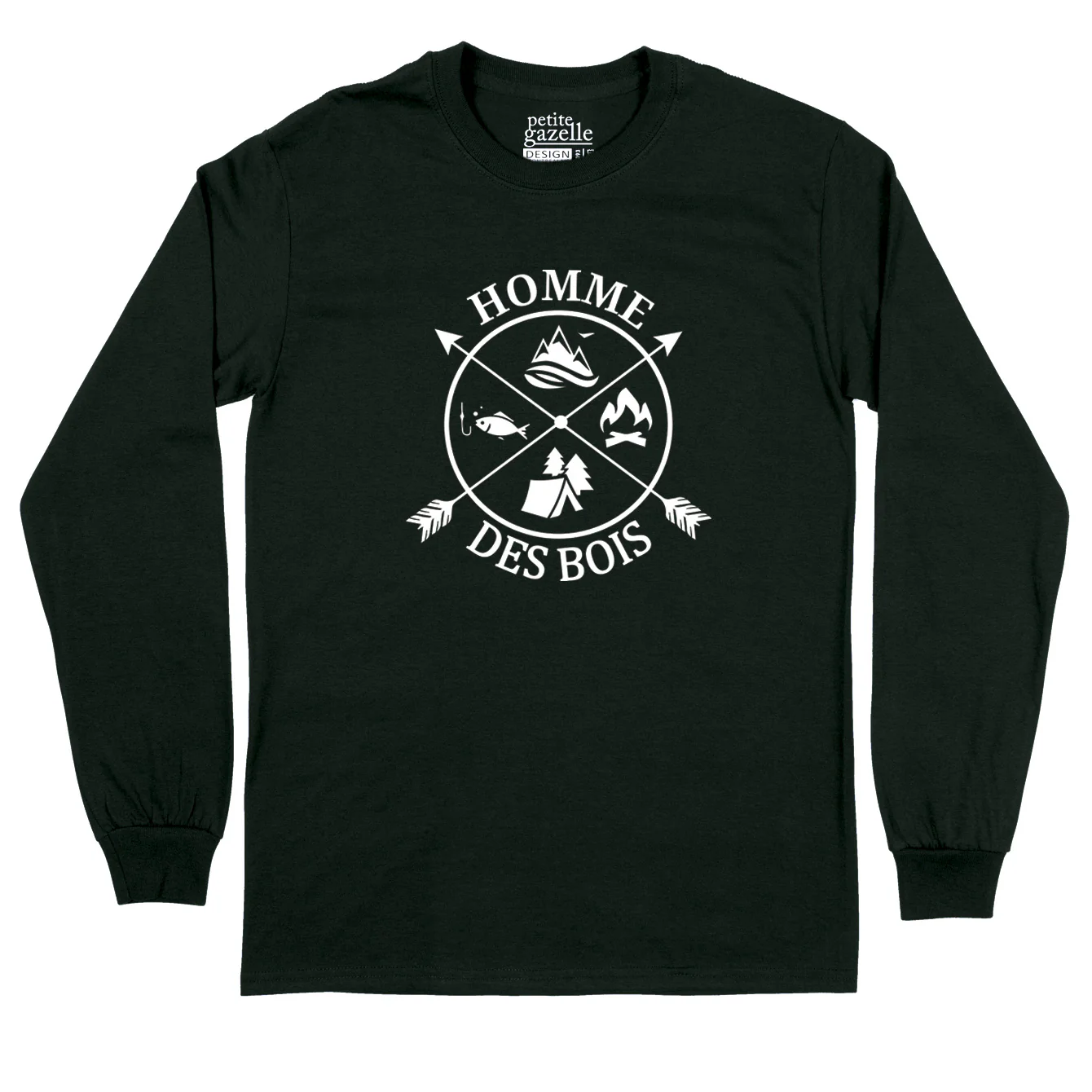 T-Shirt à manches longues | Homme des bois – Image 3