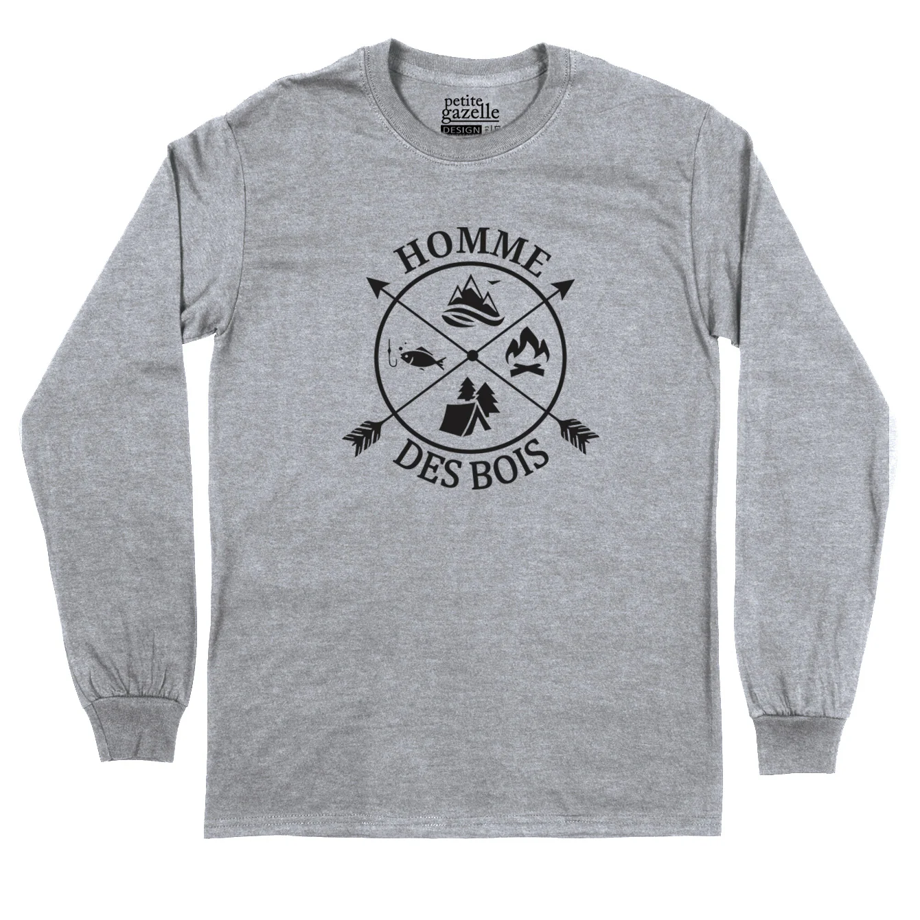 T-Shirt à manches longues | Homme des bois – Image 8