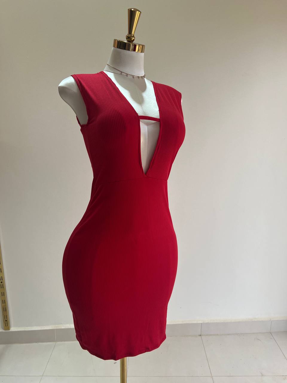 Robe décolleté