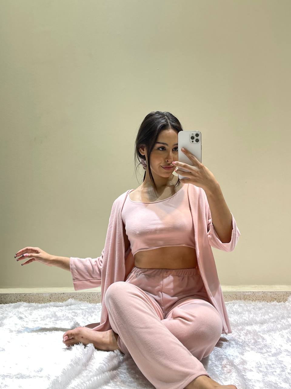 Pyjama Crop Top – Image 2