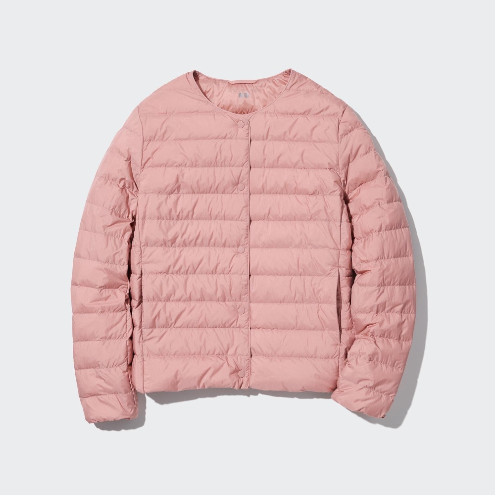 Vestes Uniqlo Ultra Light Down Compact Femme Rose X5082461