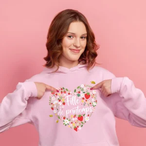 HOODIE | Fille de printemps