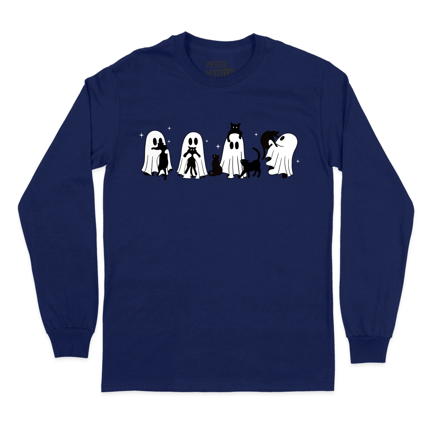 T-SHIRT À MANCHES LONGUES | Chats & Fantômes – Image 5