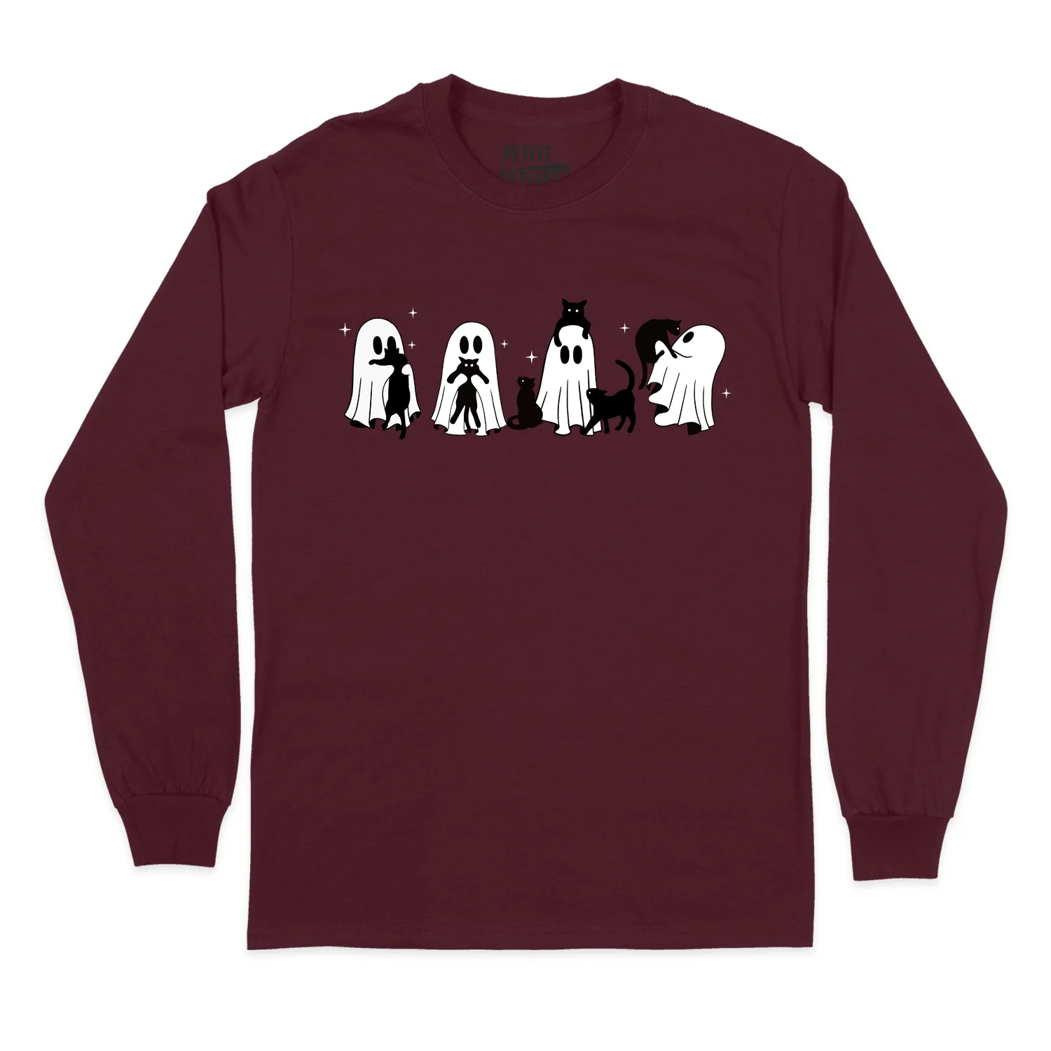 T-SHIRT À MANCHES LONGUES | Chats & Fantômes – Image 6