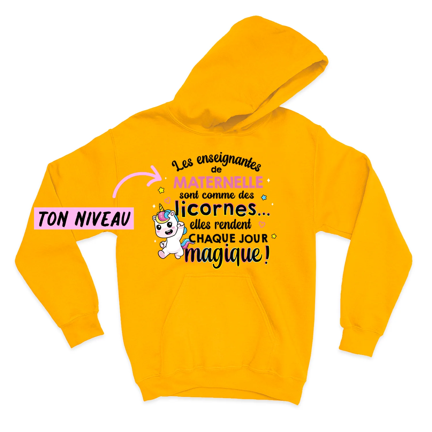 HOODIE | Les enseignantes sont comme des licornes – Image 2