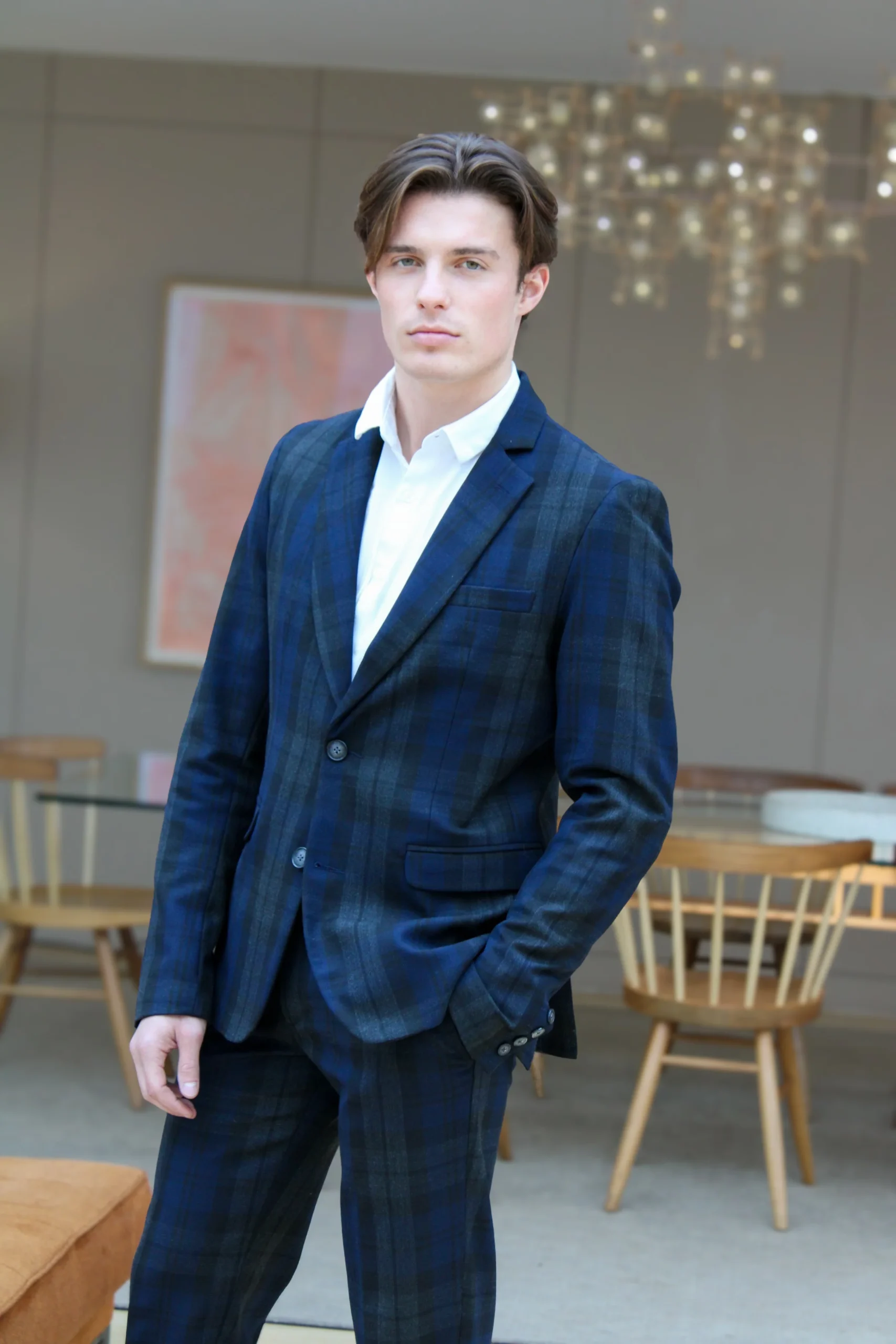 Veste de costume Homme - Bleu Foncé Versailles