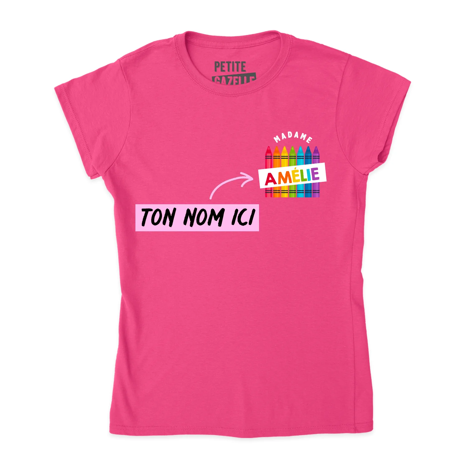 TSHIRT AJUSTÉ | Madame Crayons – Image 8