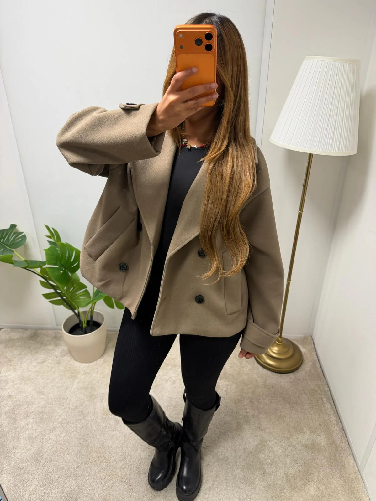 Manteau court inspi Zar ines