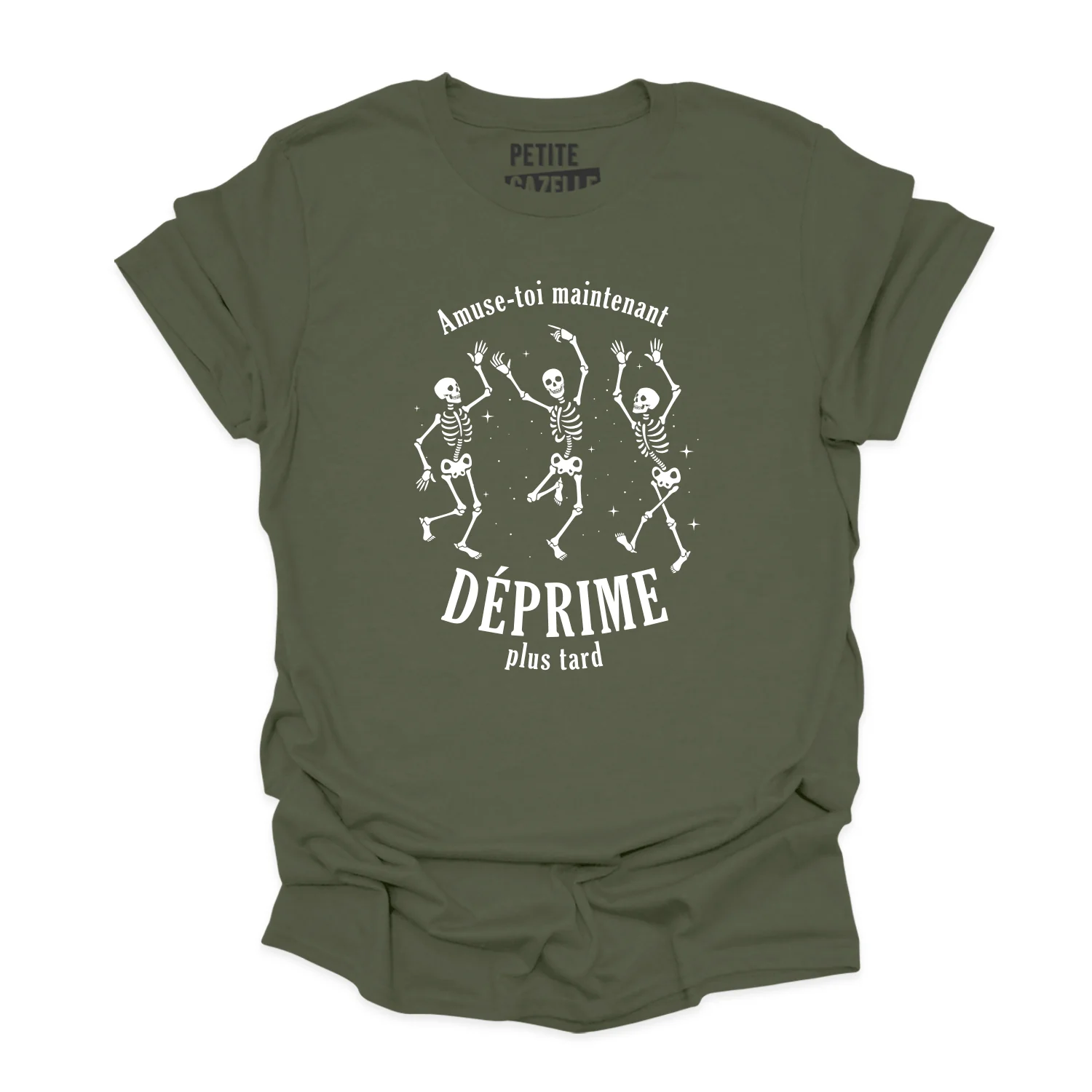 T-SHIRT COL ROND | Amuse-toi maintenant – Image 9