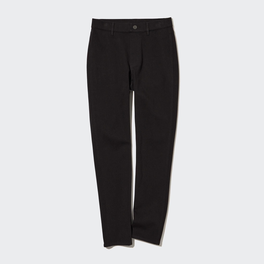 Leggings Uniqlo Ultra Stretch Femme Noir X5809472