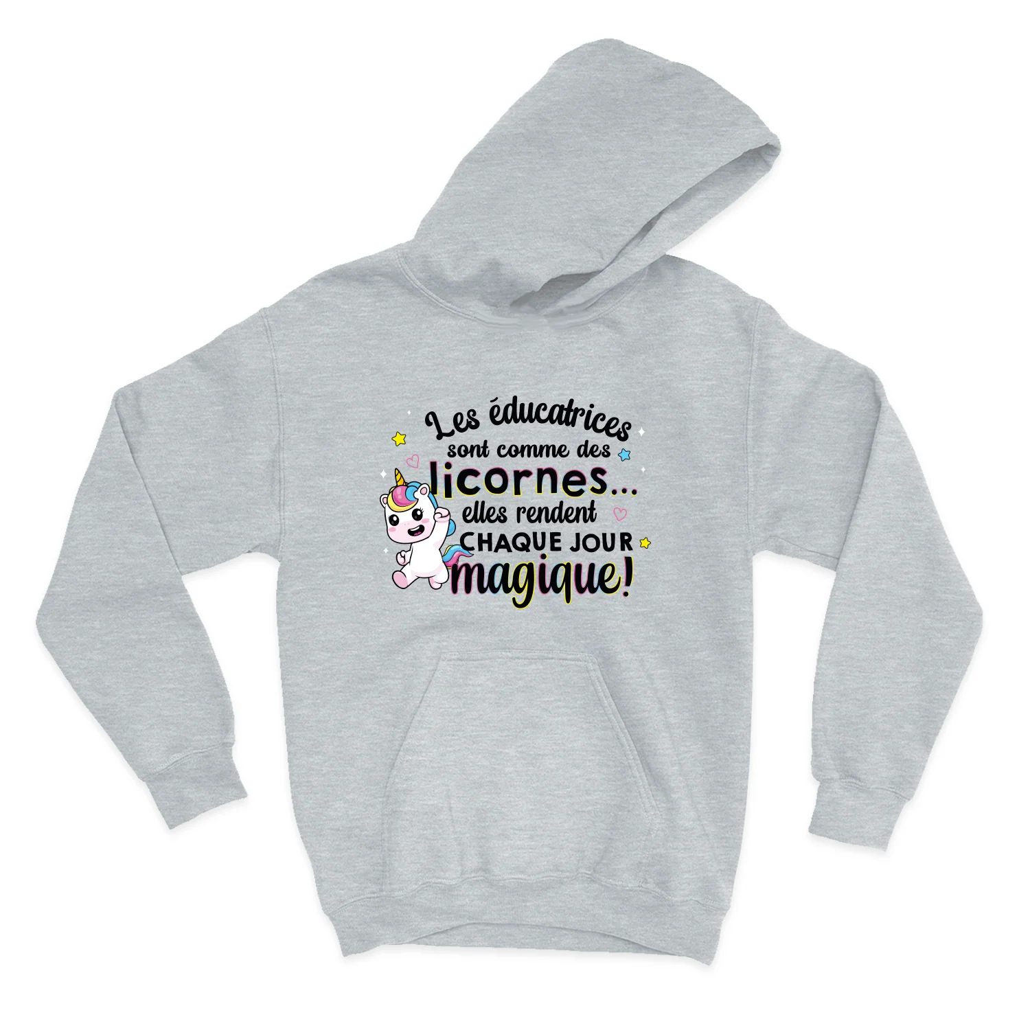 HOODIE | Les éducatrices sont comme des licornes – Image 4