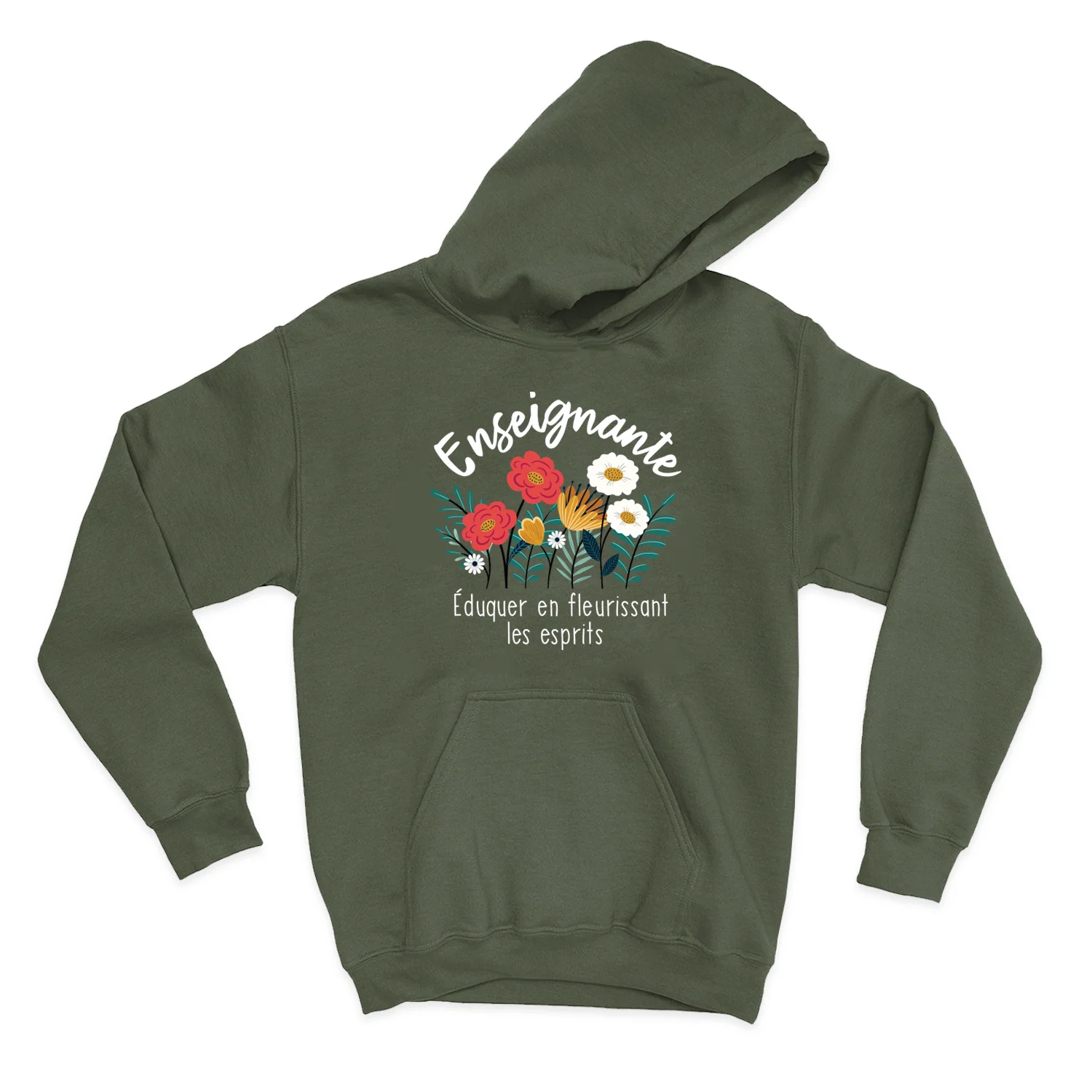 HOODIE | Enseignante, Fleurir les esprits – Image 9