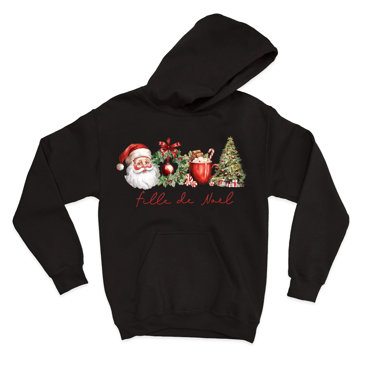 HOODIE | Fille de Noël (Couronne) – Image 2