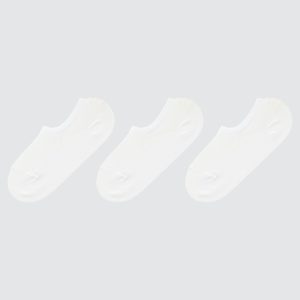 Chaussette Uniqlo Mesh Invisible Three Pairs Femme Blanche N3601482