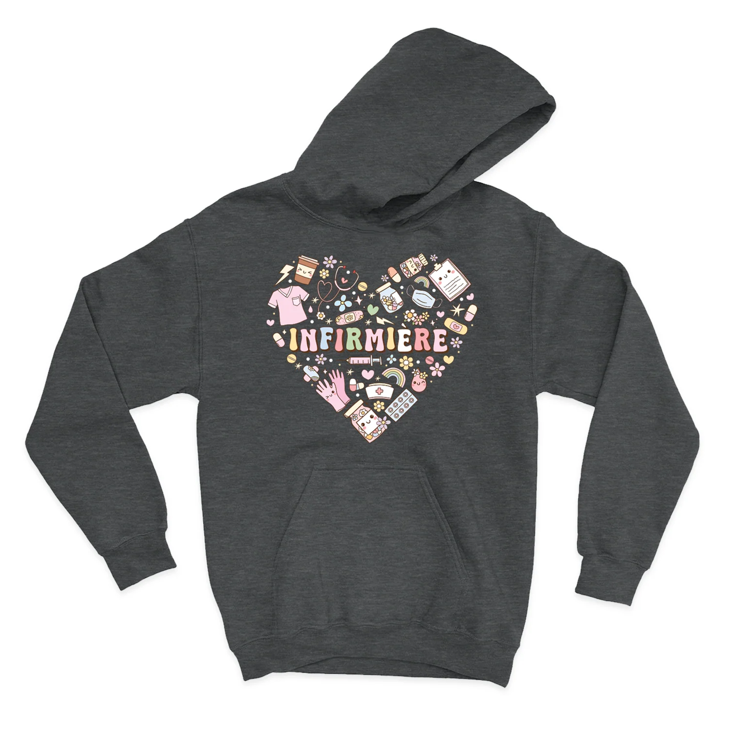 HOODIE | Infirmière Coeur – Image 3