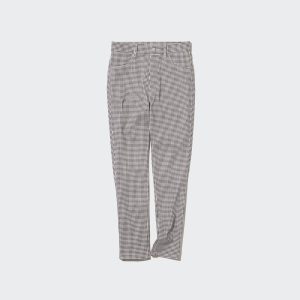 Leggings Uniqlo Ultra Stretch High Rise Cropped Femme Noir X0867254