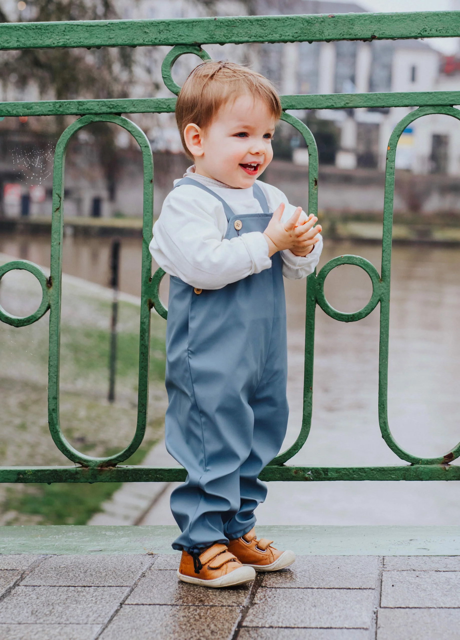 Salopette de pluie évolutive bébé et enfant Orage