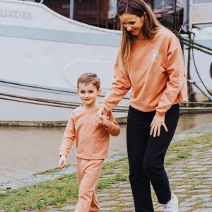 Duo sweat femme et enfant TRIBU pêche