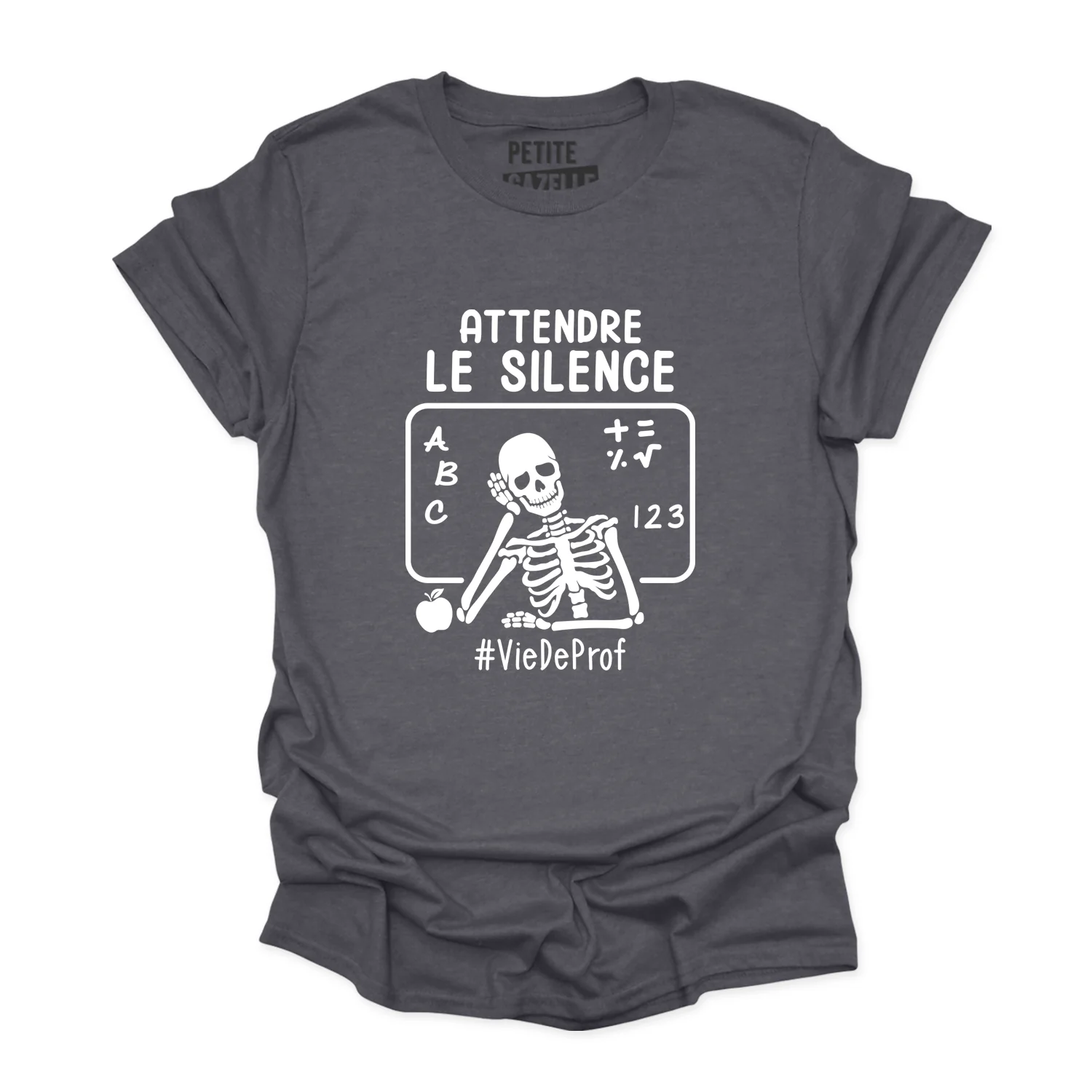 T-SHIRT COL ROND | Attendre le silence – Image 2