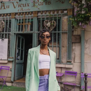 Veste Louise - Vert Pistache