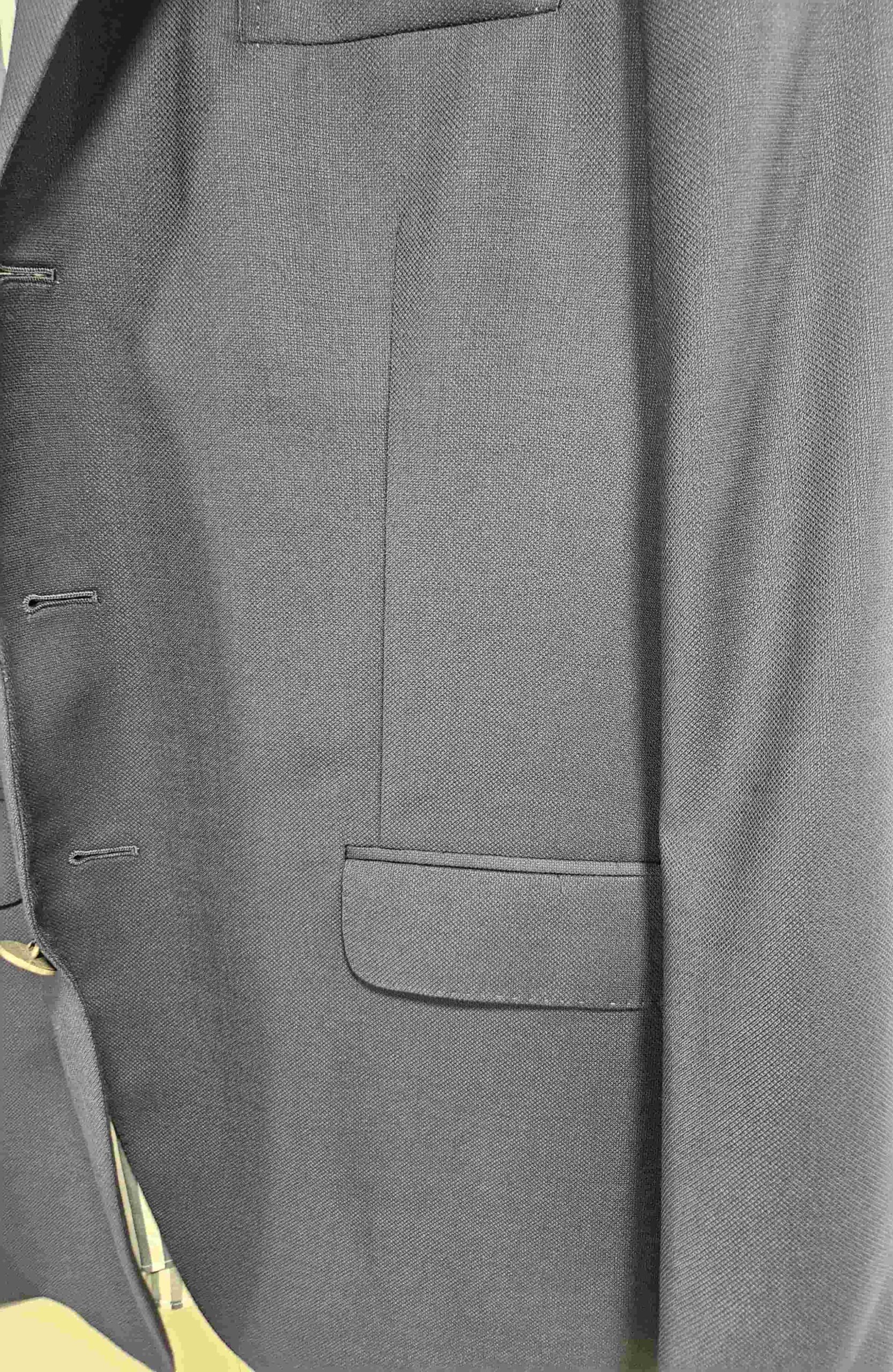 Blazer Homme Bleu Marine 100% Laine Vierge – Marinière et Maillot – Image 4