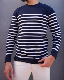 Marinière Homme TIMOTEI – Classique, Confortable & Made in La Marinière Française – Image 2
