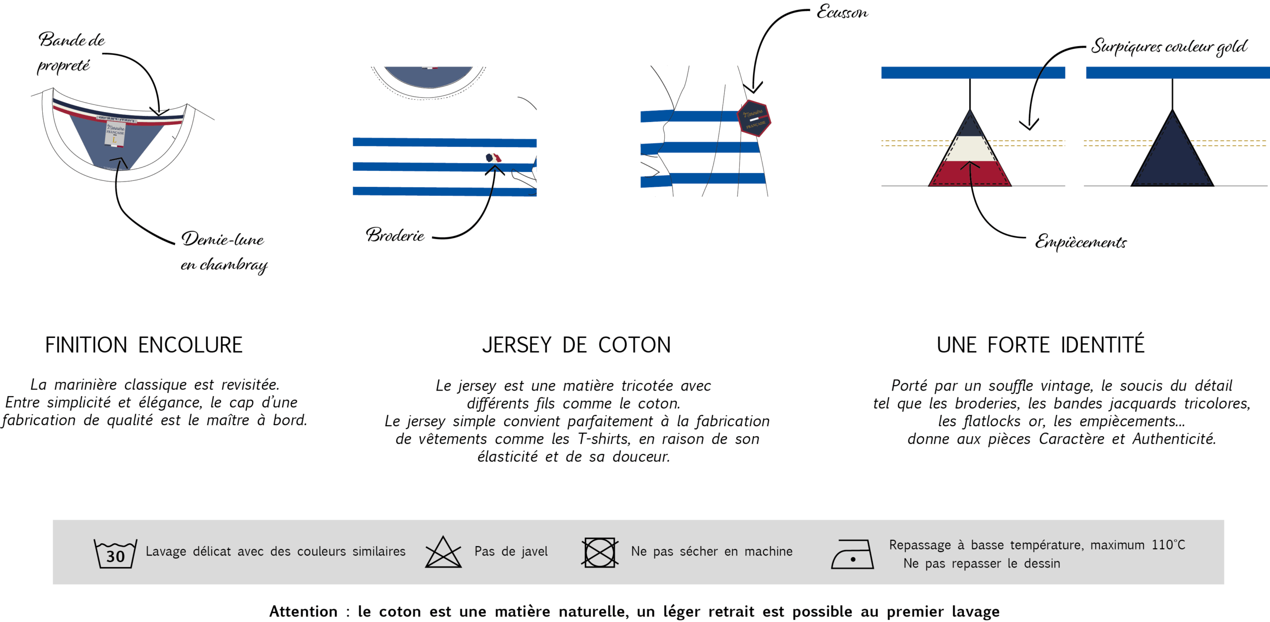 Marinière Homme TIMOTEI – Classique, Confortable & Made in La Marinière Française – Image 7