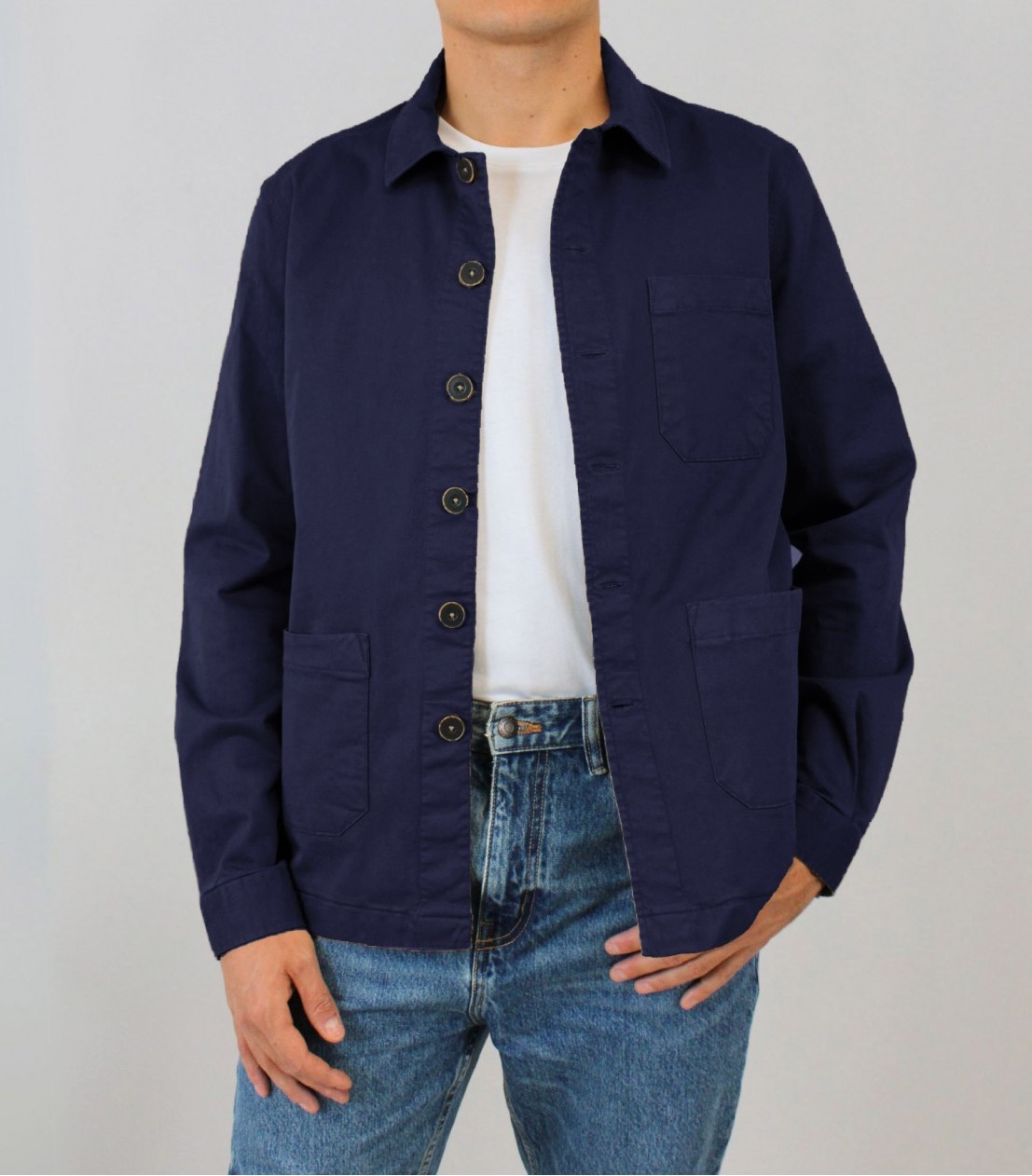 Veste OLSEN – Coton Stretch Élégant et Décontracté – Patadegayo – Image 3