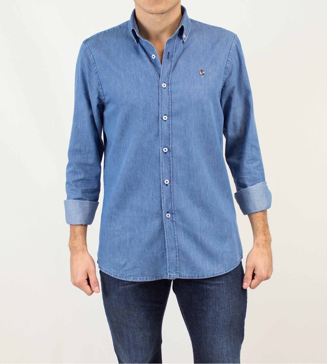Chemise Redford Denim en 100% coton – Patadegayo – Image 2