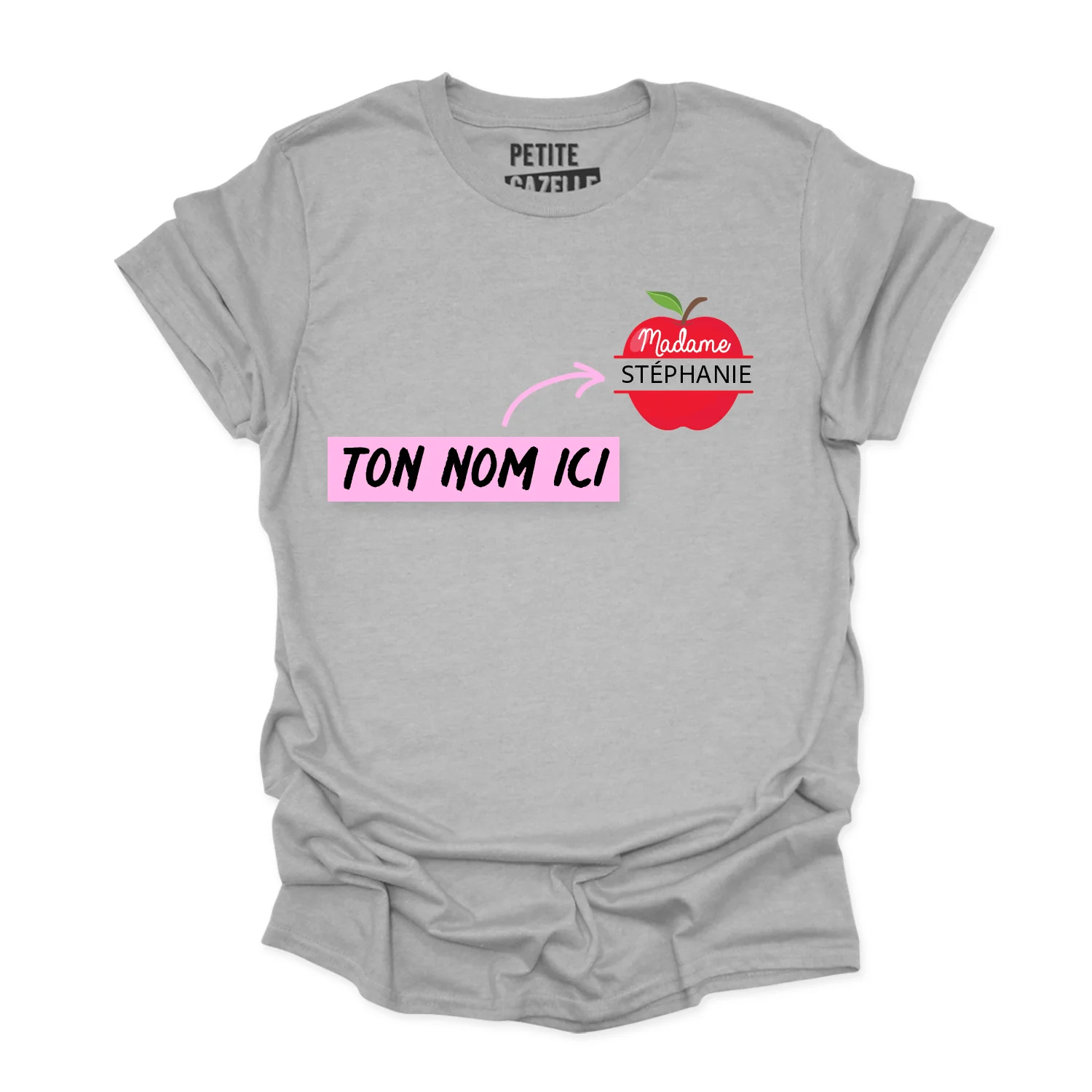 T-SHIRT COL ROND | Madame Pomme – Image 3
