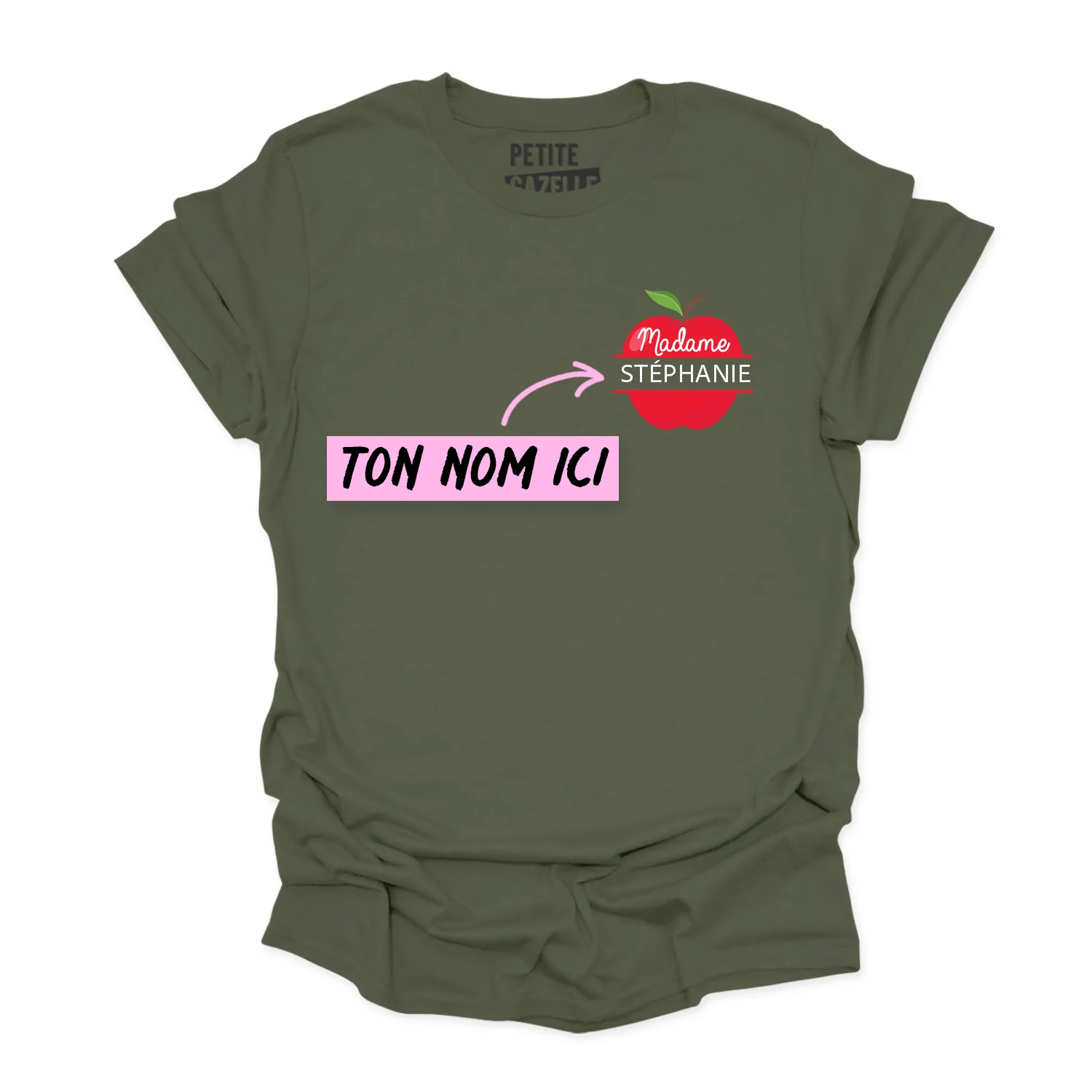 T-SHIRT COL ROND | Madame Pomme – Image 8