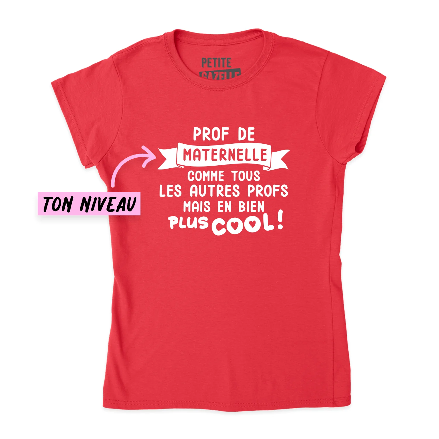 TSHIRT AJUSTÉ | Comme tous les autres profs mais en bien plus cool ! – Image 7