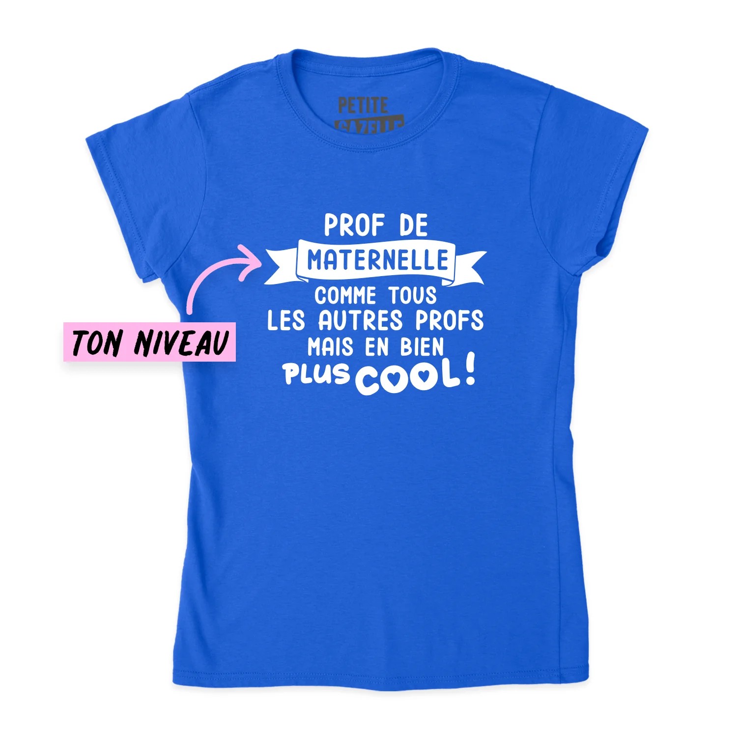 TSHIRT AJUSTÉ | Comme tous les autres profs mais en bien plus cool ! – Image 5