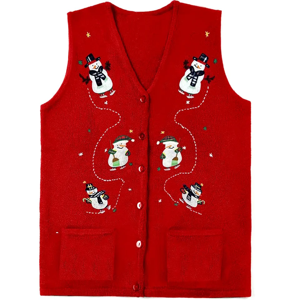 Pull de Noël Sans Manches – Image 4