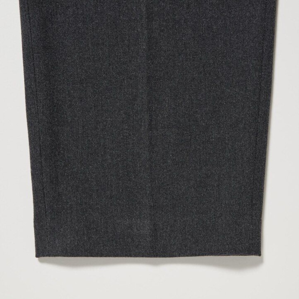 Pantalons Uniqlo Heattech Plissé Femme Marron Foncé O7408126 – Image 6