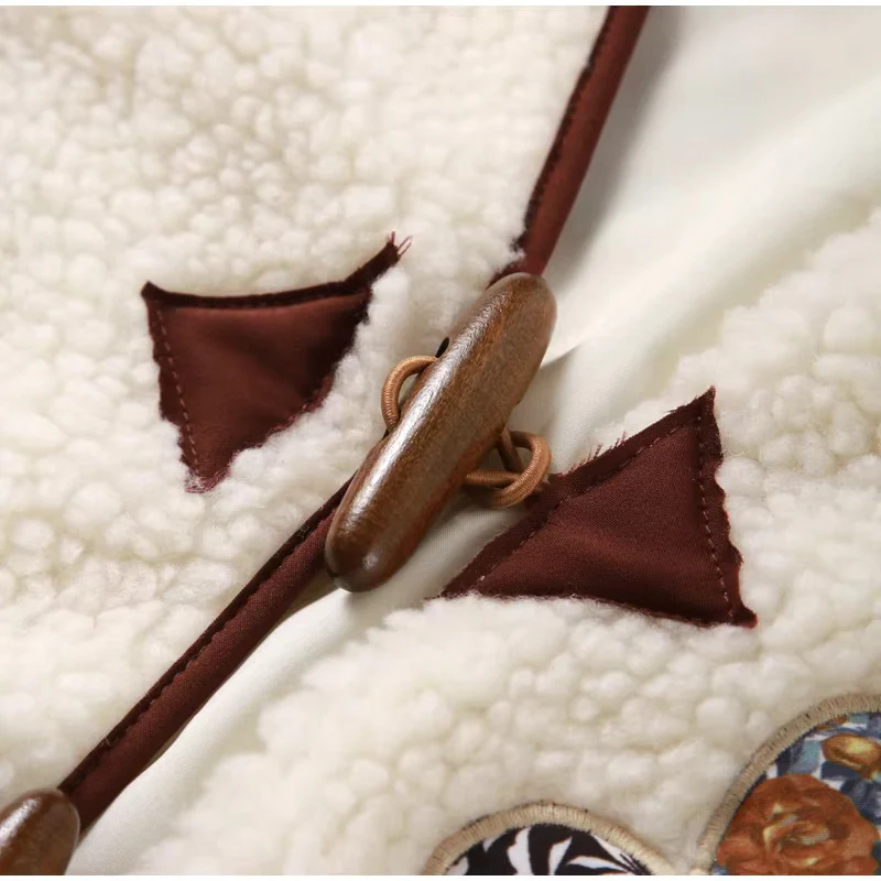 Veste Polaire Beige Femme – Image 9