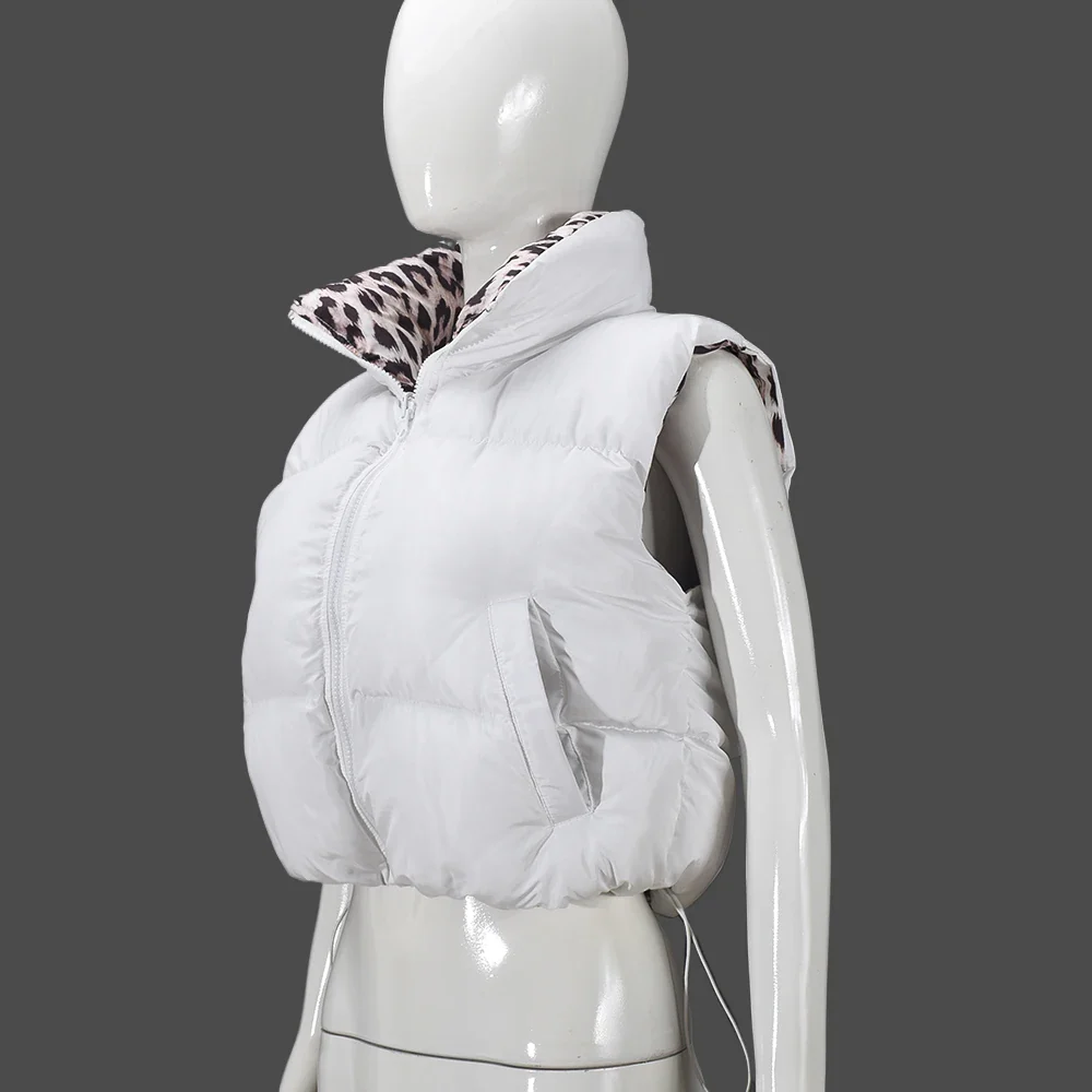 Veste Léopard Matelassée – Image 7