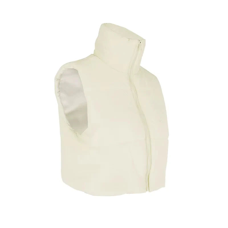 Veste Matelassée Crème – Image 4