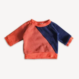 Sweat bébé bicolore seconde main – 3 mois