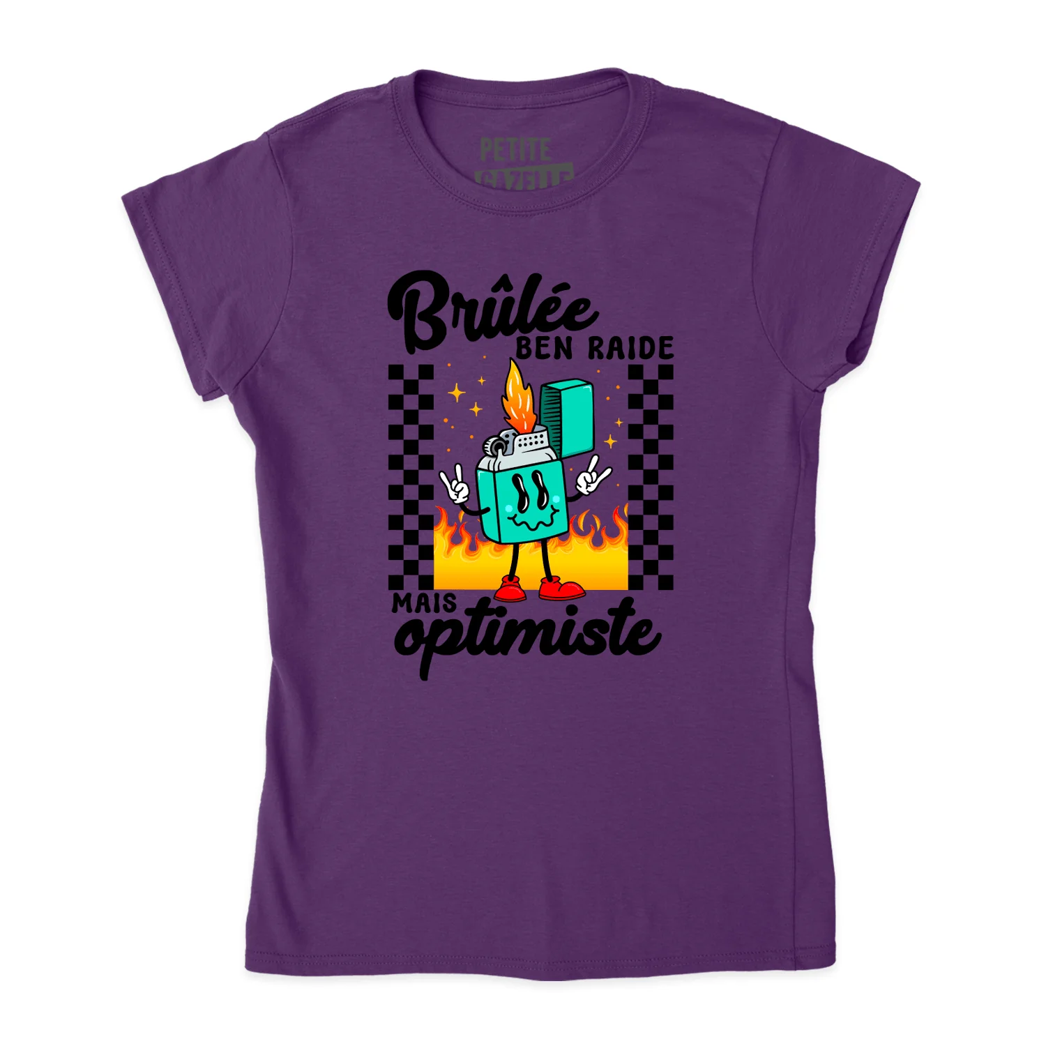 TSHIRT AJUSTÉ | Brûlée ben raide – Image 7