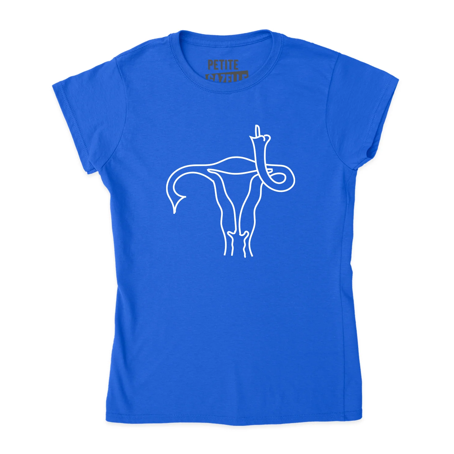 TSHIRT AJUSTÉ | Uterus fâché qu'on se mêle de ses affaires – Image 9