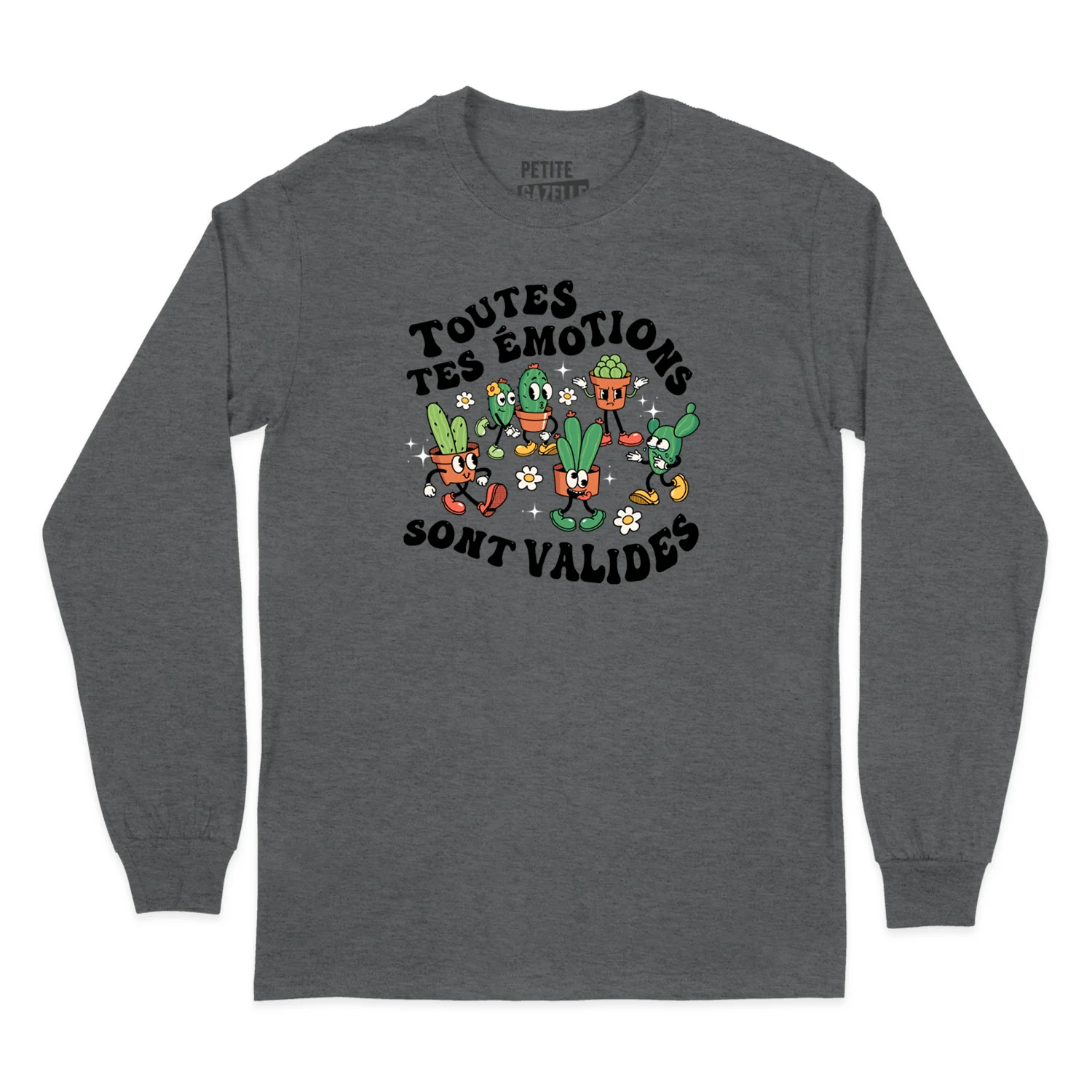 T-SHIRT À MANCHES LONGUES | Toutes tes émotions sont valides – Image 3