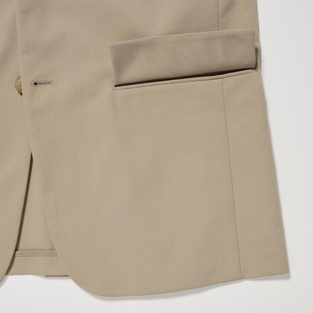 Costumes Uniqlo Airsense Ultra Light Jacket Homme Beige Q4697583 – Image 7