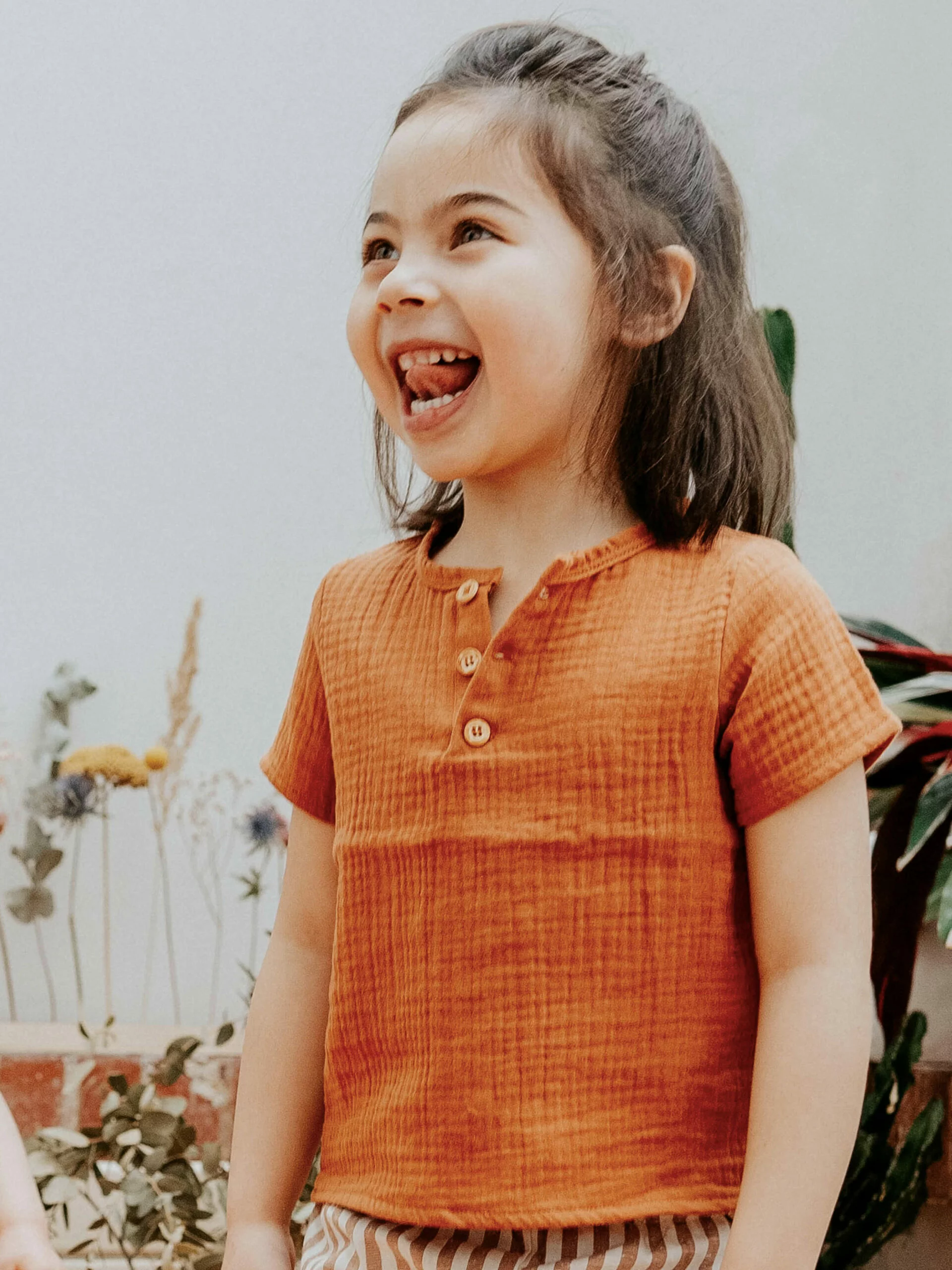 T-shirt bébé et enfant CANNELLE