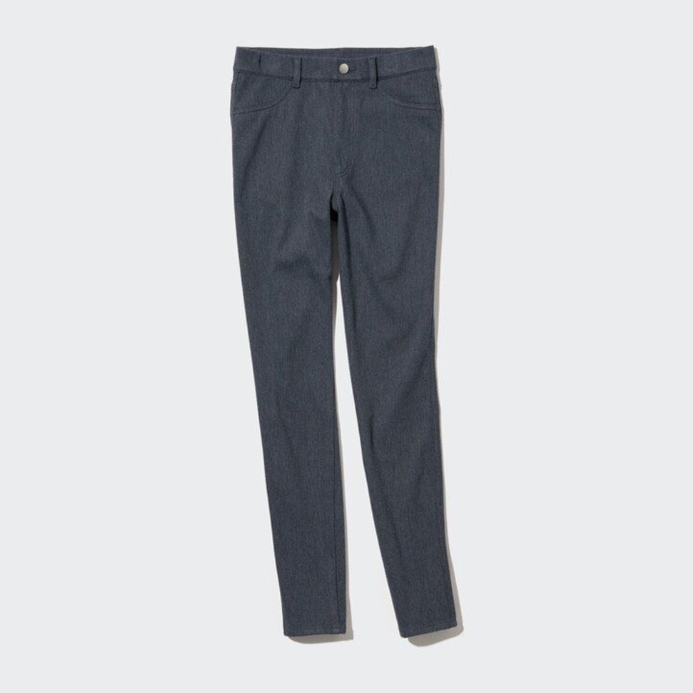 Leggings Uniqlo Heattech Ultra Stretch High Rise Femme Grise G7351620 – Image 3