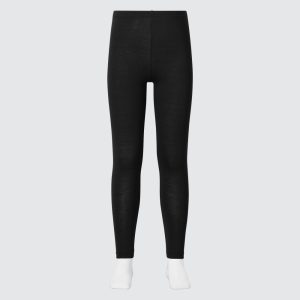 Leggings Uniqlo Heattech Thermal Enfant Noir S5826317