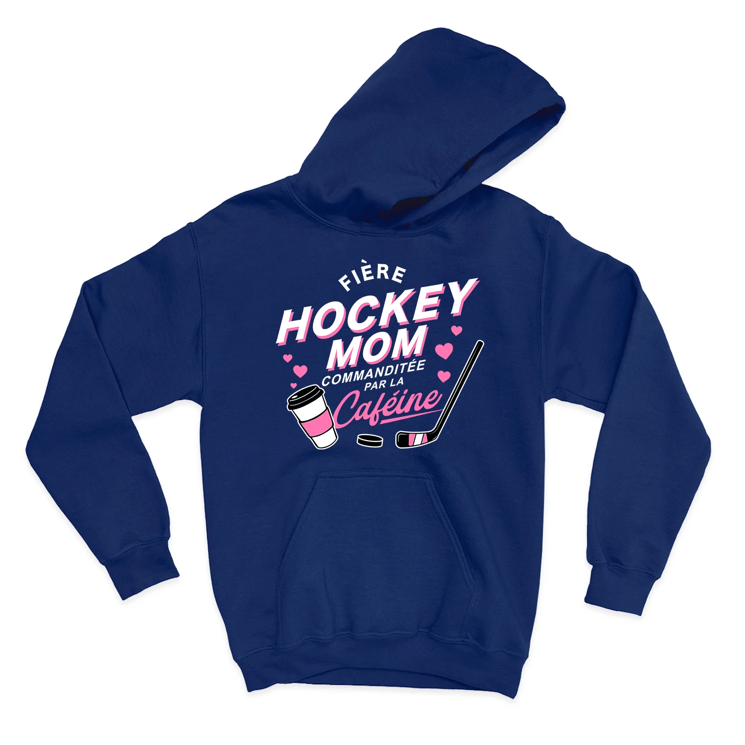 HOODIE | Hockey Mom - Commanditée par la caféine – Image 5